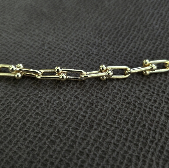 House🏠 of Harlow 1960 Gold💛 U-Link Chain⛓️ Necklace - NWT - Picture 9 of 15